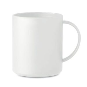 Tazza riutilizzabile in polipropilene MONDAY 300 ml Bianco Tazza riutilizzabile in polipropilene MONDAY 300 ml Bianco