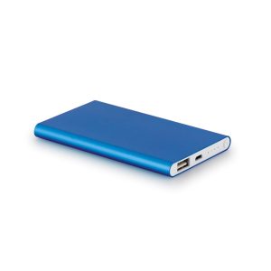 Slim power bank MARCET Blue Power bank sottile MARCET Blu