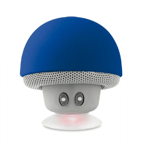 Speaker Bluetooth MUSHROOM con ventosa Blu Speaker Bluetooth MUSHROOM con ventosa Blu