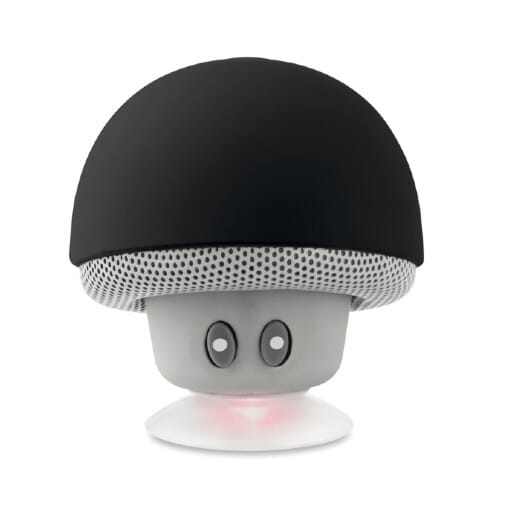 Speaker Bluetooth MUSHROOM con ventosa Nero Speaker Bluetooth MUSHROOM con ventosa Nero