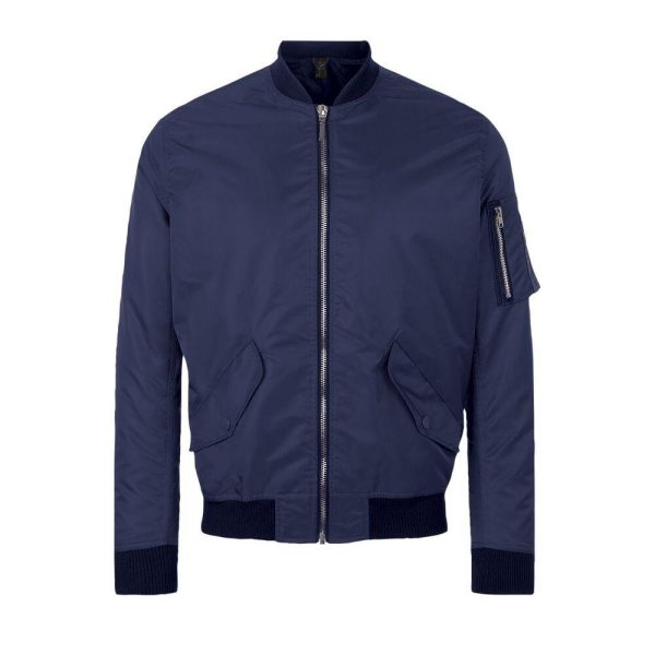 Bomber jacket SOL’S 01616 Rebel — unisex Ultramarine Blue Bomber SOL'S 01616 Rebel — unisex Blu oltremare