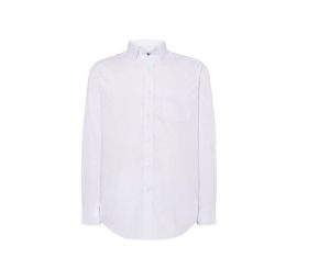 Camicia Oxford da uomo JHK JK600 Bianco Camicia Oxford da uomo JHK JK600 Bianco