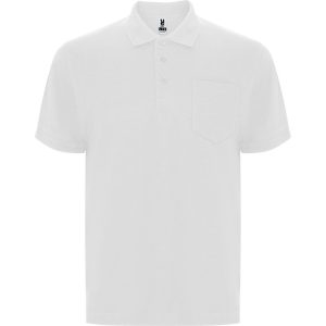 Centauro Premium Polo manica corta con taschino lato cuore Roly PO6607 Bianco Centauro Premium Polo manica corta con taschino lato cuore Roly PO6607 Bianco