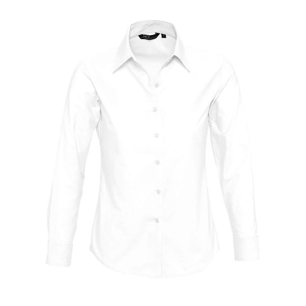 Embassy Camicia Donna Oxford Manica Lunga SOL'S 16020 Bianco