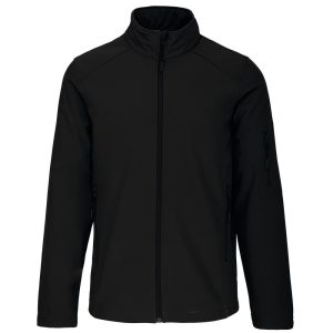 Softshell jacket Kariban K401 — men's 3-layer Black Giacca softshell Kariban K401 — uomo 3 strati Nero
