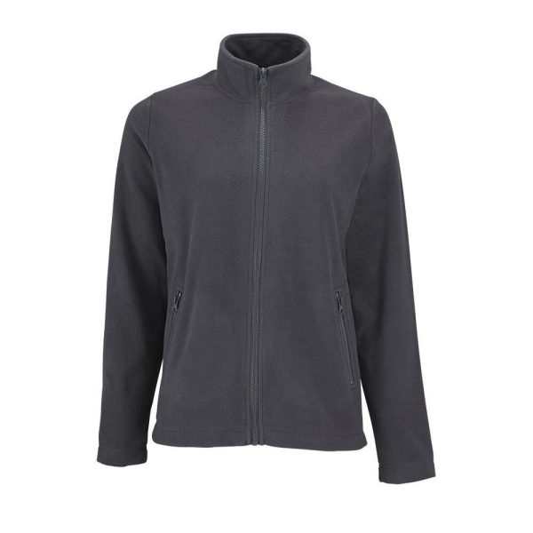 Women's fleece jacket Norman Women SOL'S 02094 Anthracite Norman Women Giacca Donna In Pile SOL'S 02094 Antracite