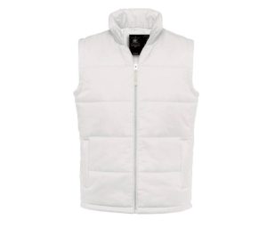 Piumino senza maniche B&C BC363 — uomo Bianco Piumino senza maniche B&C BC363 — uomo Bianco