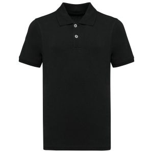 Kids' polo Kariban K292 — cotton piqué Black Polo bambino Kariban K292 — piqué di cotone Nero
