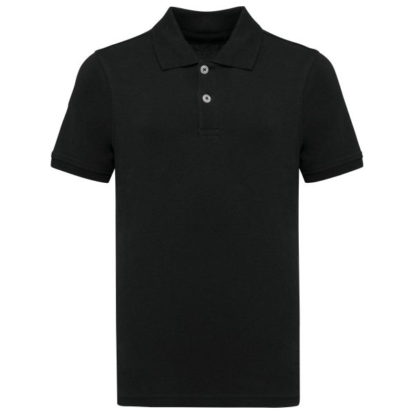 Kids' polo Kariban K292 — cotton piqué Black Polo bambino Kariban K292 — piqué di cotone Nero