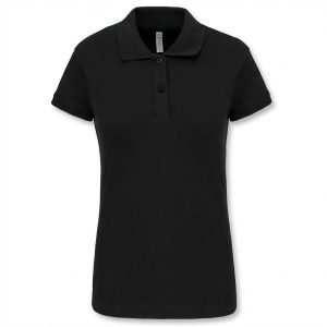 Polo donna Kariban K240 Brooke — piqué stretch Nero