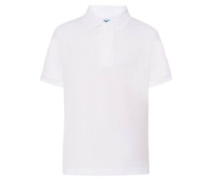 Kids' piqué polo JHK JK210K White Polo Elegante Bambini JK210K Jhk JHK JK210K Bianco