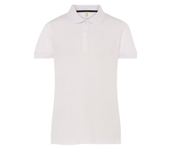 Polo shirt sports da donna JHK JK921 Bianco Polo sportiva da donna JHK JK921 Bianco