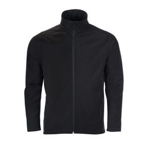 Race Men full zip softshell jacket SOL’S 01195 Black Race Men Giacca Uomo Softshell Full Zip SOL'S 01195 Nero