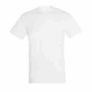 T shirt SOL'S 04728 Titan — cotone ringspun unisex Bianco